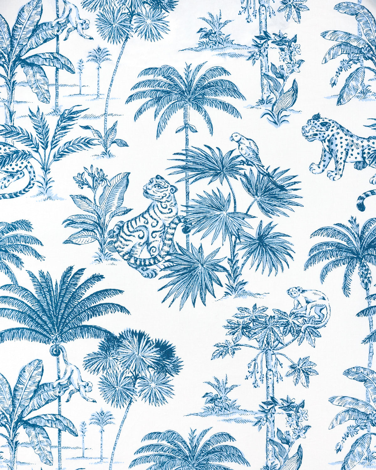 Tropical Toile - Short PJ Set - Cloud