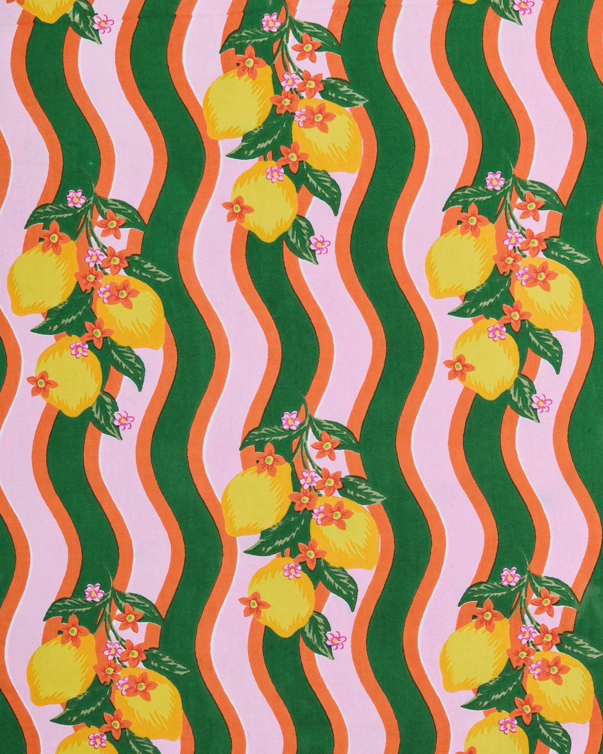 Lemon Twist - Petite Long PJ Set - Limoncello