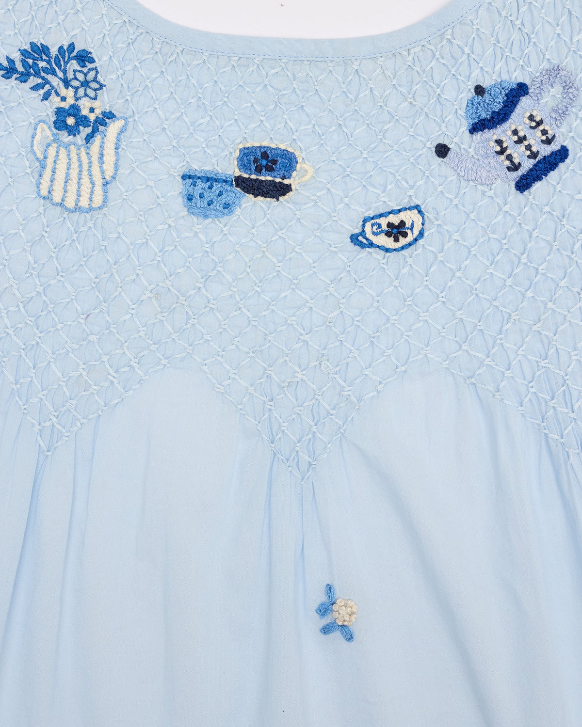 High Tea Toile - Naya Short Set - Notting Hill Blue