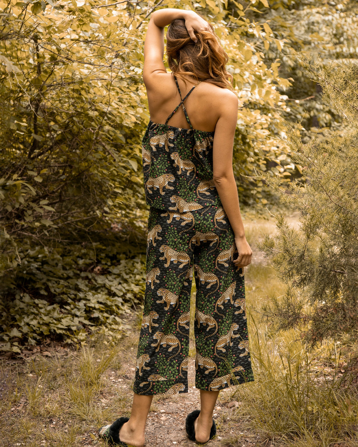 Bagheera - Cami Cropped Set - Ink
