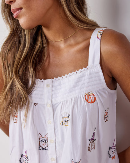 Halloween Hounds - Back To Bed Nightgown - Cloud
