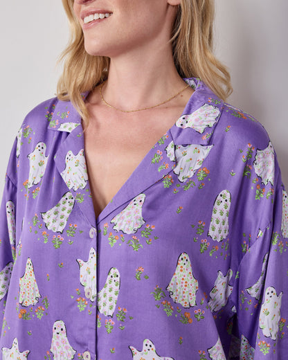 Gardening Ghosts - Tall Eco Satin Wildest Dreams Set - Eerie Amethyst