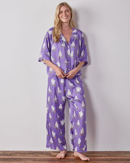 Gardening Ghosts - Tall Eco Satin Wildest Dreams Set - Eerie Amethyst