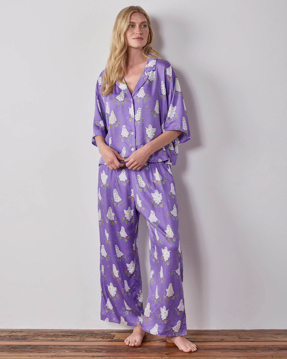 Gardening Ghosts - Eco Satin Wildest Dreams Set - Eerie Amethyst