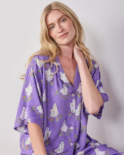 Gardening Ghosts - Tall Eco Satin Wildest Dreams Set - Eerie Amethyst