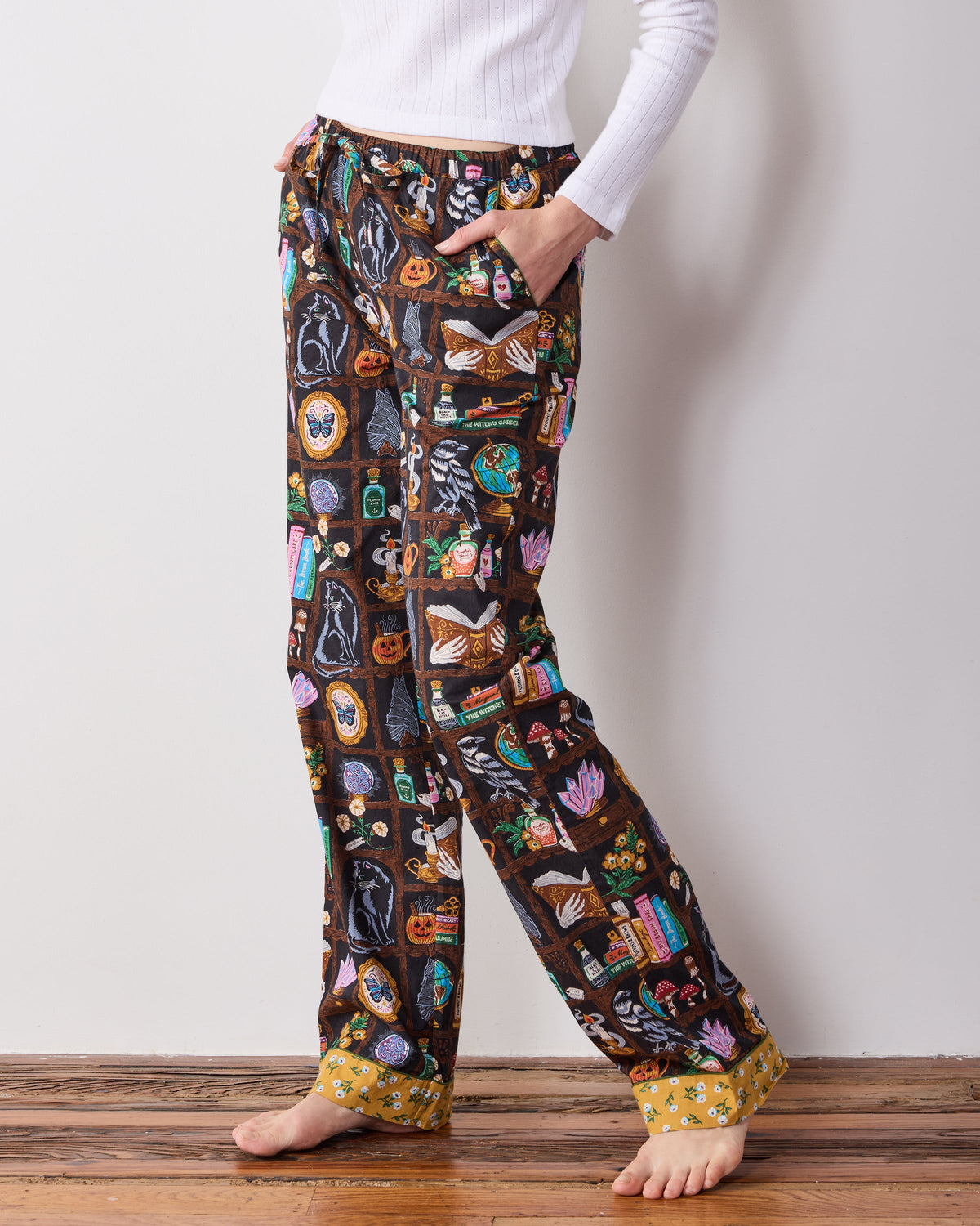Enchanted Study - PJ Pants - Obsidian