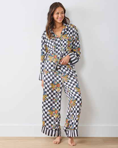 Courtly Bagheera - Petite Eco Satin Soho Set - Floral