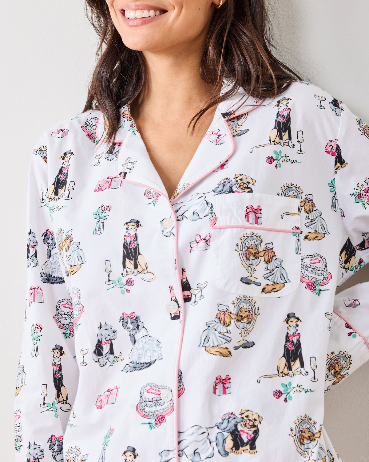 Fur Ever Yours - Tall Long PJ Set - Cloud