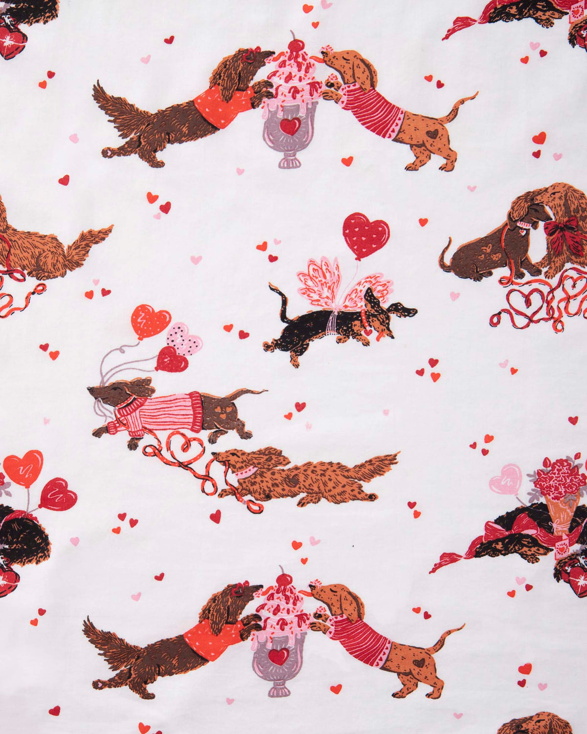 Dachshund Date - Getting Ready Robe - Cloud