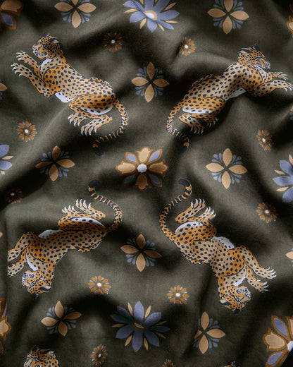 Bagheera Kaleidoscope - Eco Satin Wildest Dreams Set - Olive