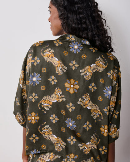 Bagheera Kaleidoscope - Eco Satin Wildest Dreams Set - Olive