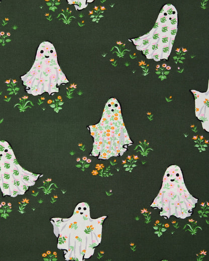 Gardening Ghosts - Long PJ Set - Overgrown Moss