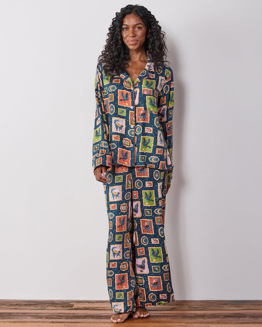 Midnight Gallery - Tall Eco Satin Soho Set - Night Sky