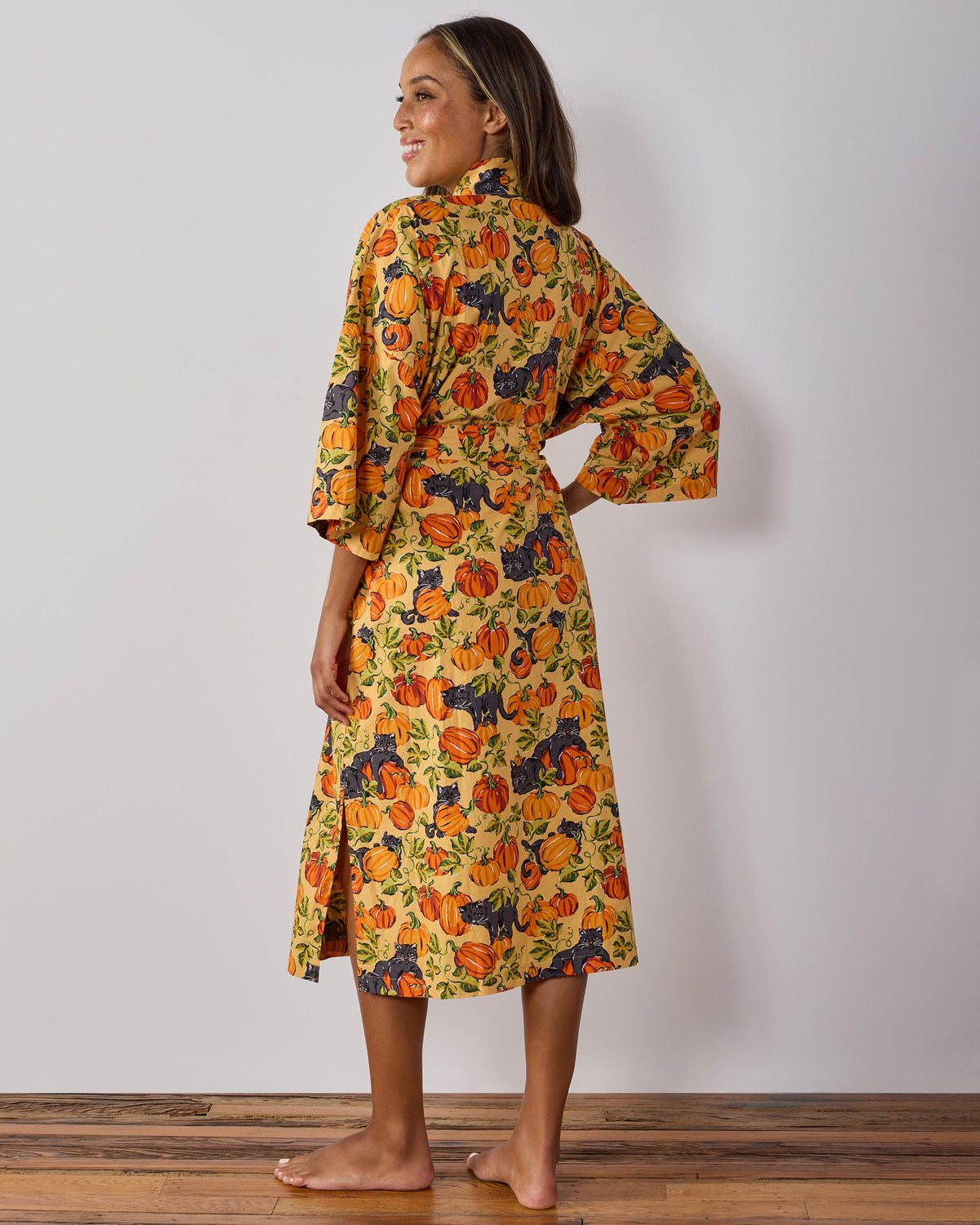 Pumpkin Prowl - Long Robe - Salted Caramel