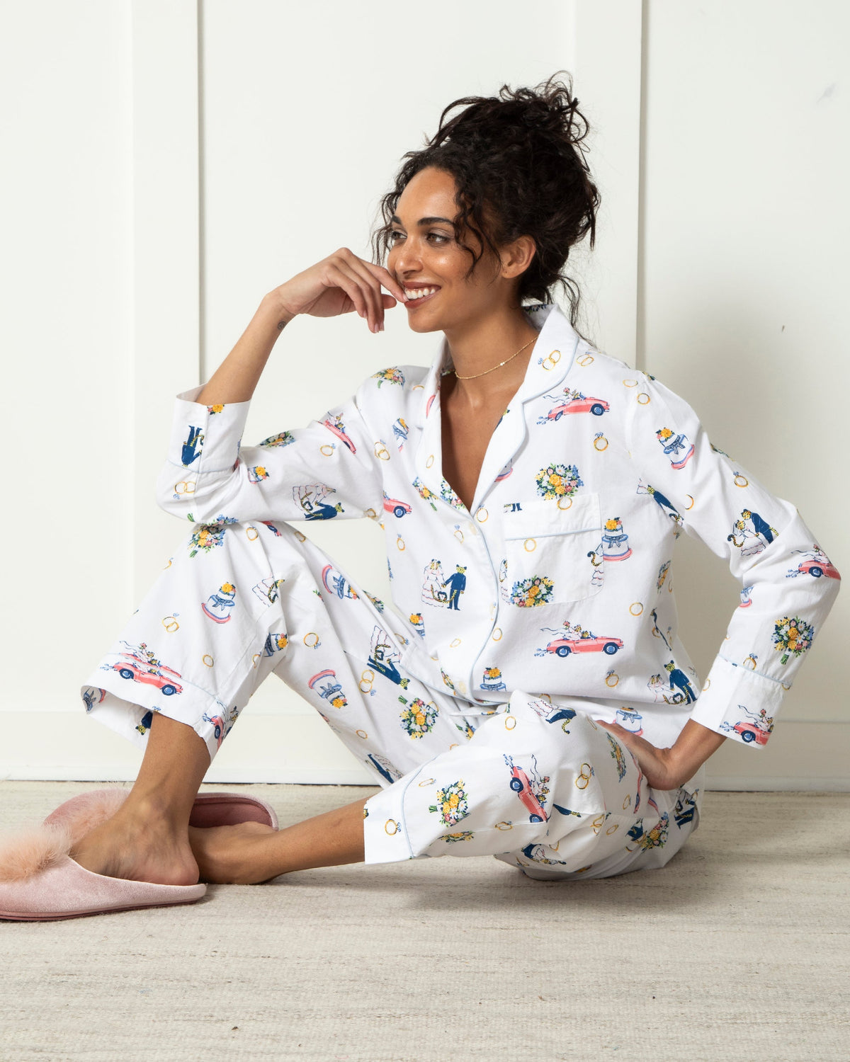 Happily Ever After - Tall Long PJ Set - Cloud
