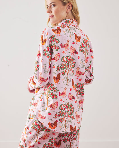 Hen House - Tall Long PJ Set - Ballet Pink