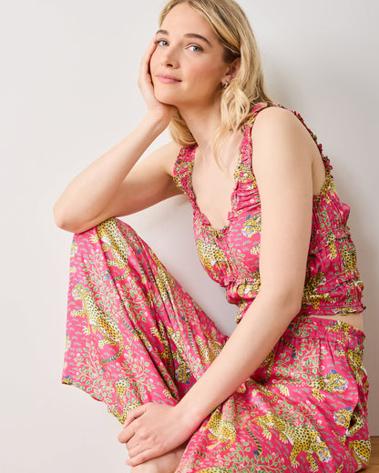 Bagheera - Petite Eco Satin Sadie Set - Hot Pink