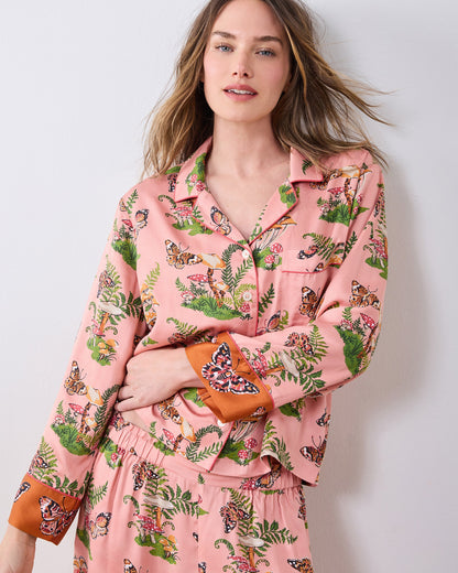 Butterfly Forager - Petite Eco Satin Soho Set - Rosewood