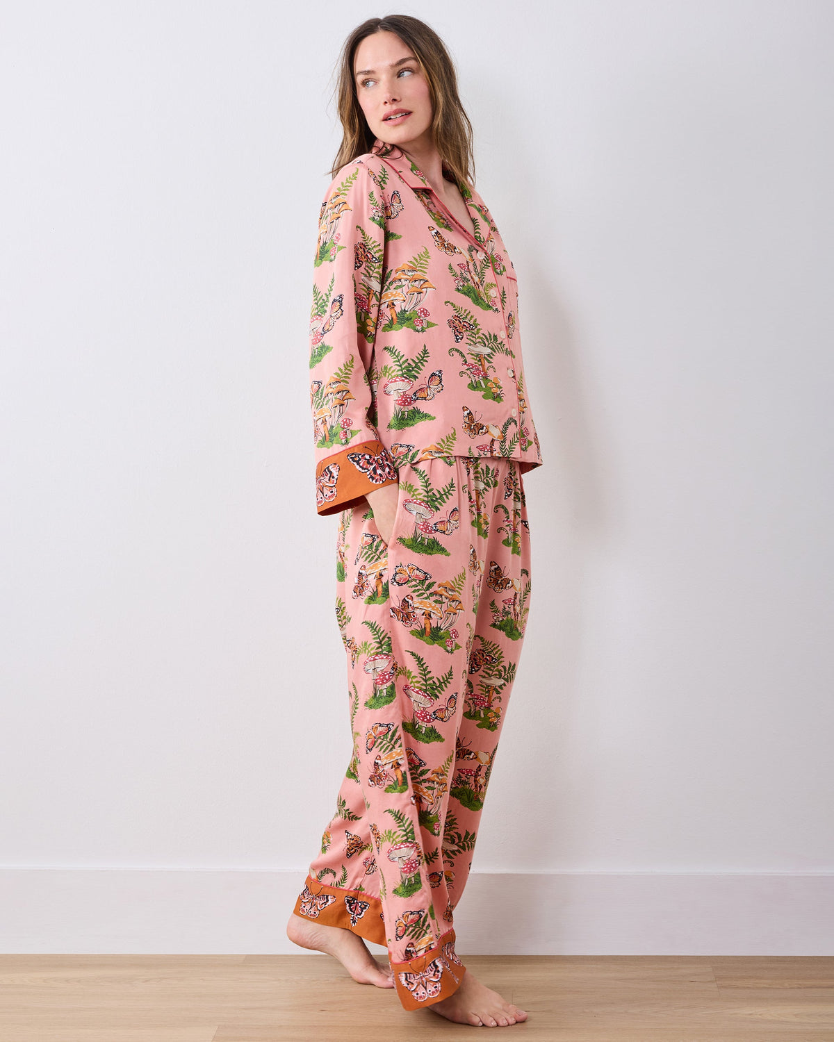 Butterfly Forager - Eco Satin Soho Set - Rosewood