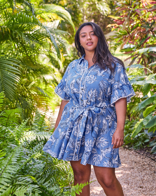 Heron Landing - Estelle Dress - Saltwater