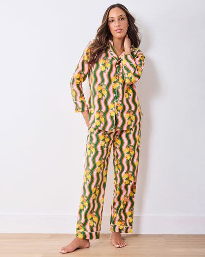 Lemon Twist - Long PJ Set - Limoncello