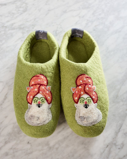 Spa Day - Eco Satin Robe & Slippers Bundle - Multi
