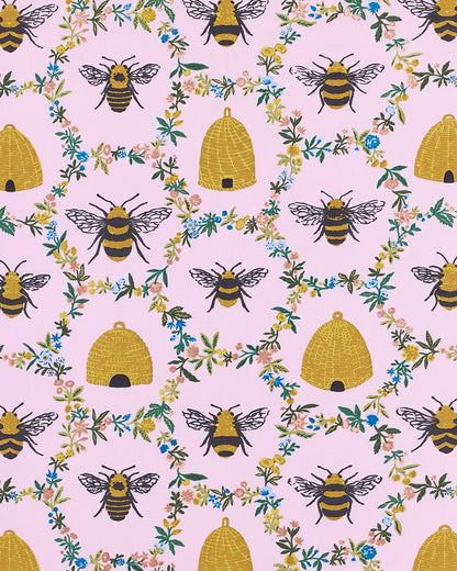 Sweet Bee - Back To Bed Short Set - Pink Petal