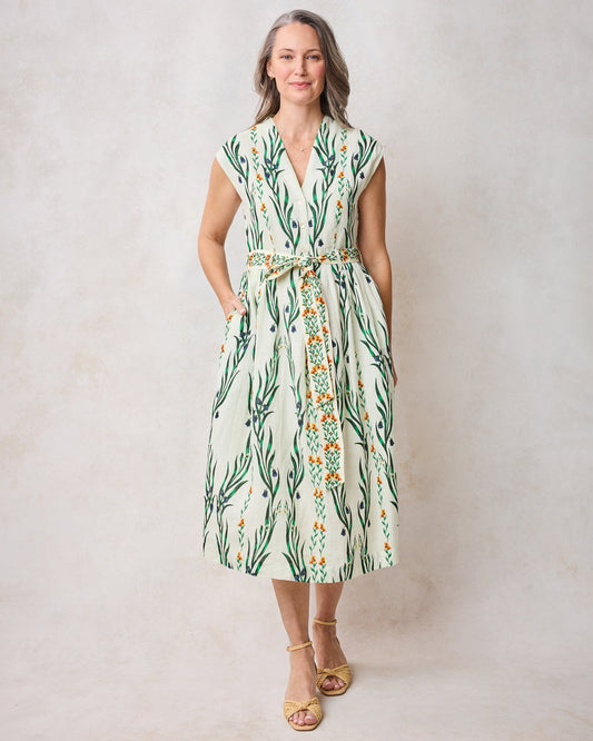 Wildflower Vines - Selene Dress - Antique Lace