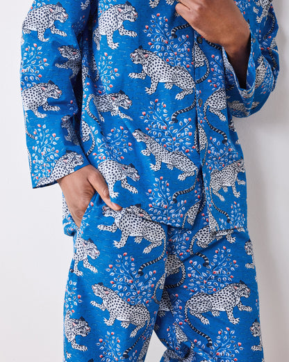 Bagheera - Men’s Long PJ Set - Indigo