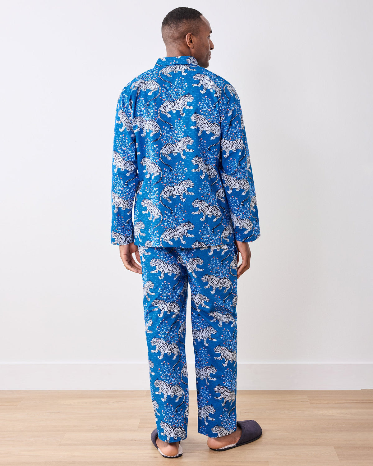 Bagheera - Men’s Long PJ Set - Indigo