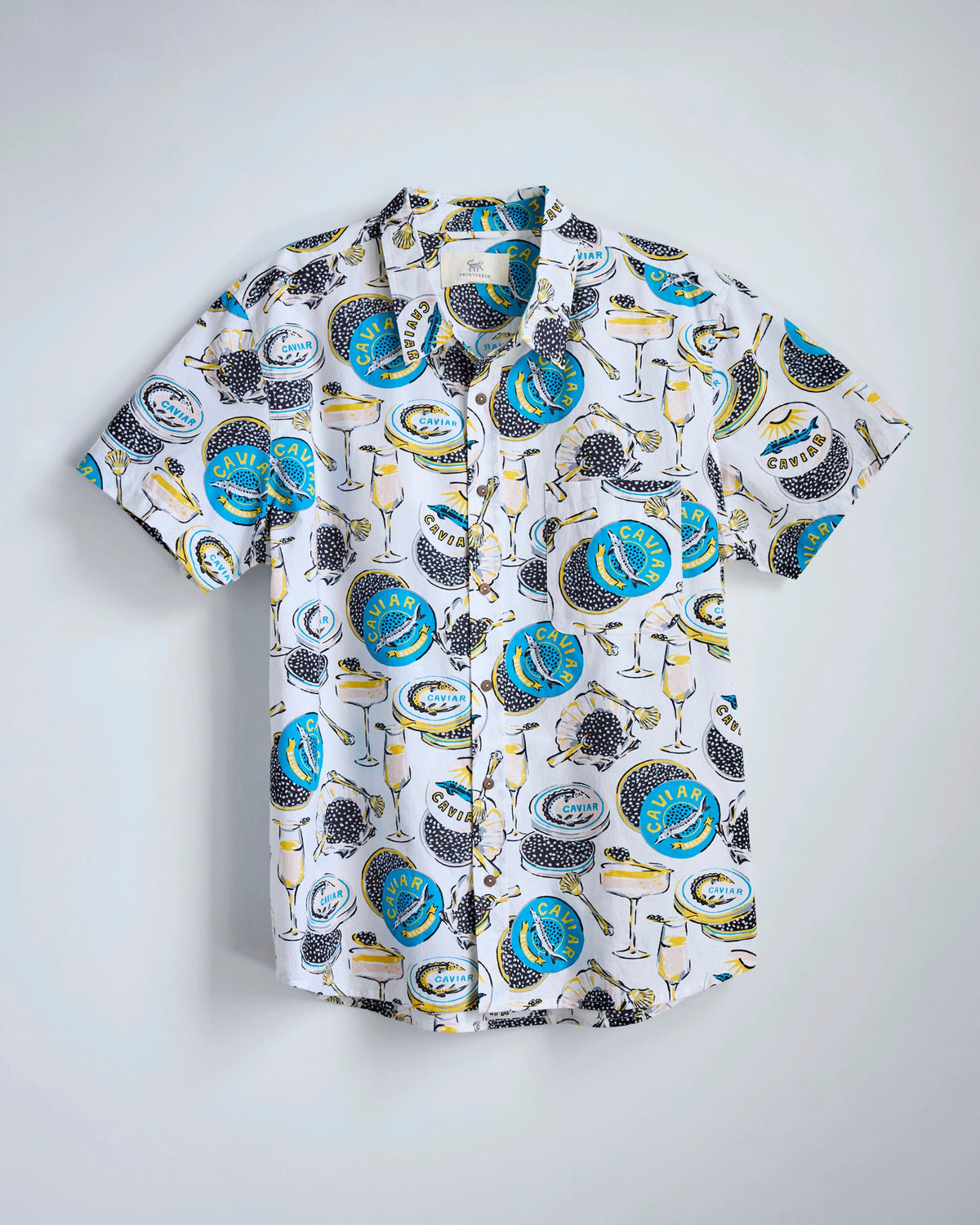 Champagne & Caviar - The Leo Shirt - Cloud