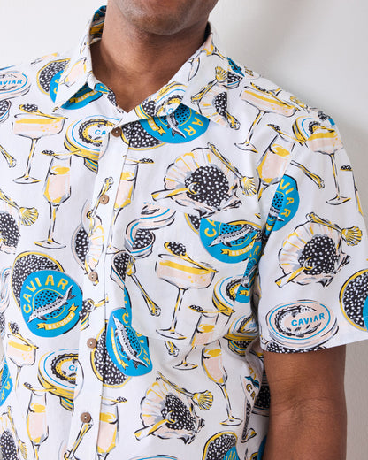 Champagne & Caviar - The Leo Shirt - Cloud