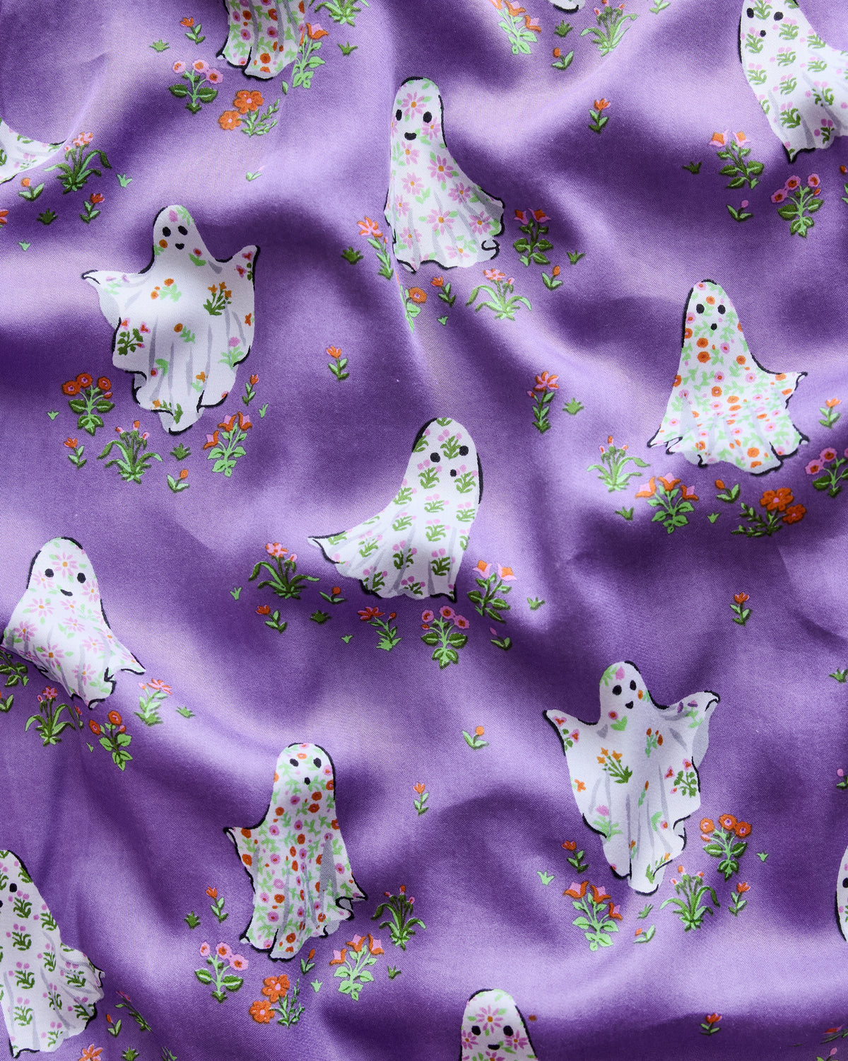 Gardening Ghosts - Eco Satin Sweet Dreams Set - Eerie Amethyst