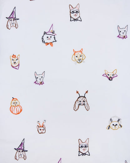 Halloween Hounds - Long PJ Set - Cloud