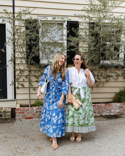 Heron Landing - Monroe Dress - Saltwater