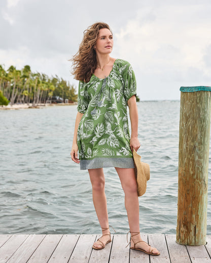Heron Landing - Annie Dress - Olive Grove
