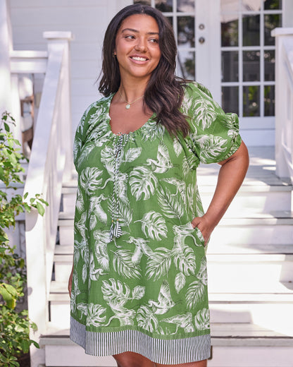Heron Landing - Annie Dress - Olive Grove