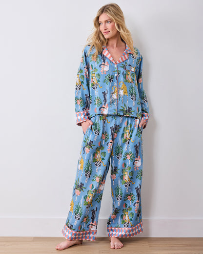 Macrame Mischief - Eco Satin Soho Set - Slate Blue