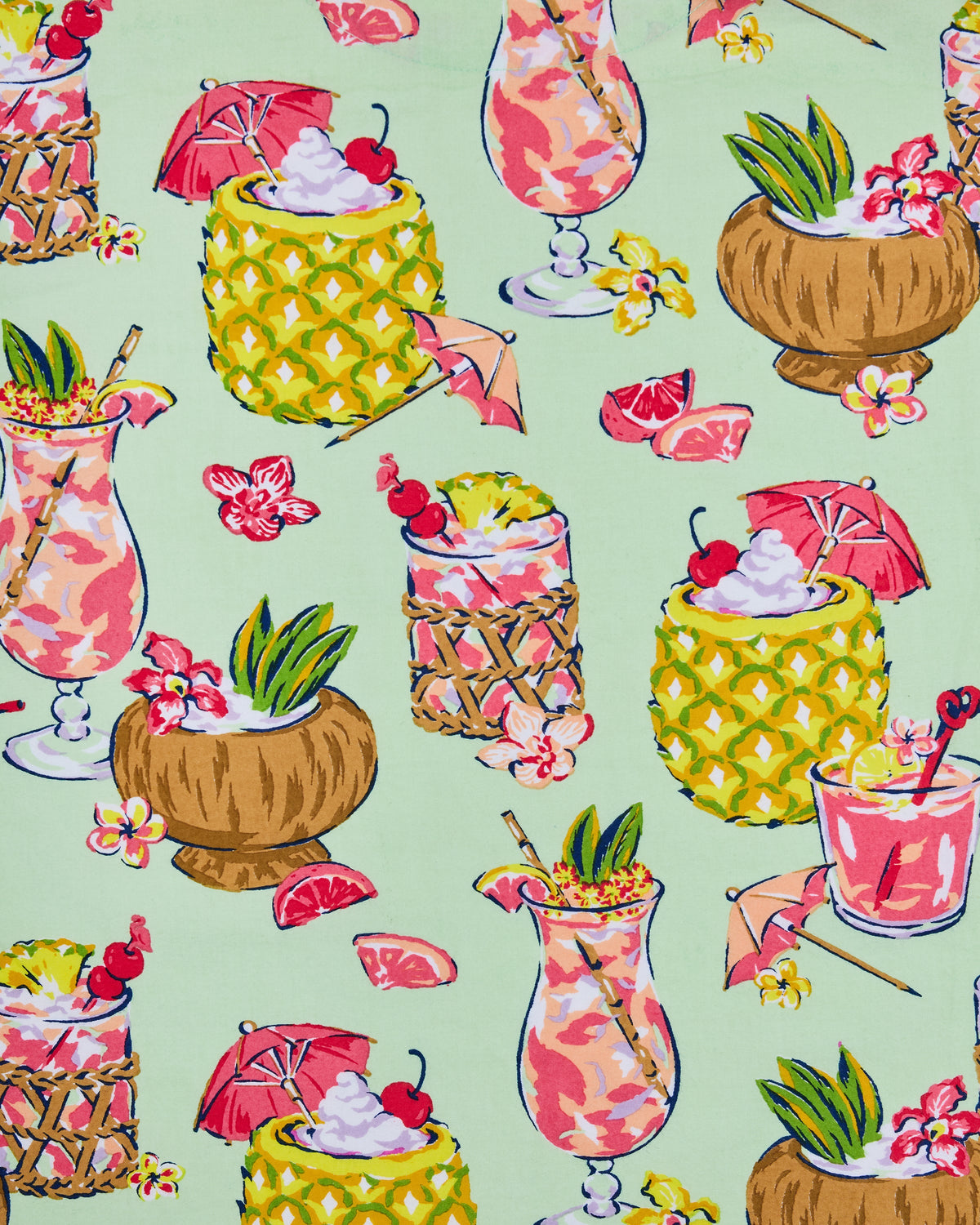 Paradise Punch - Short PJ Set - Mojito