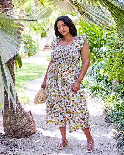 Passion Vine - Billie Dress - Soft Sky