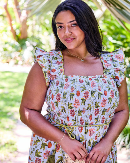 Passion Vine - Billie Dress - Soft Sky