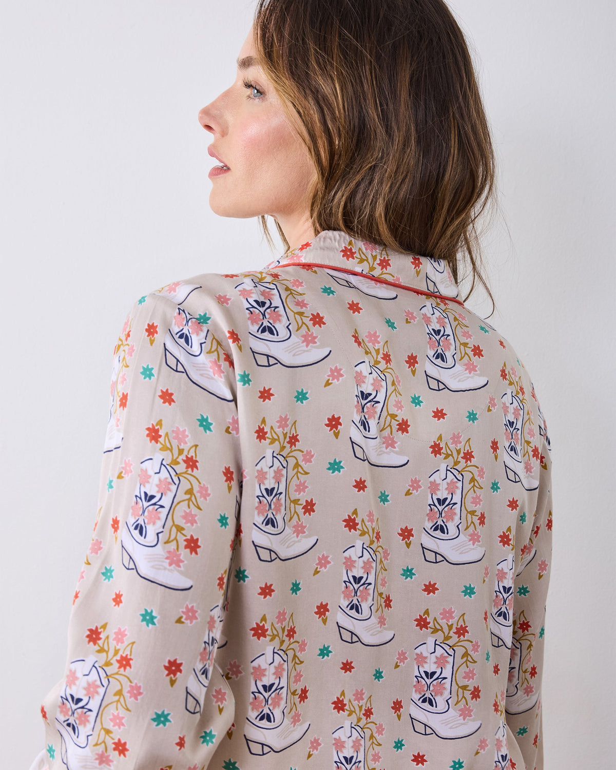Rhinestone Cowgirl - Eco Satin Asbury Set - Desert Sand