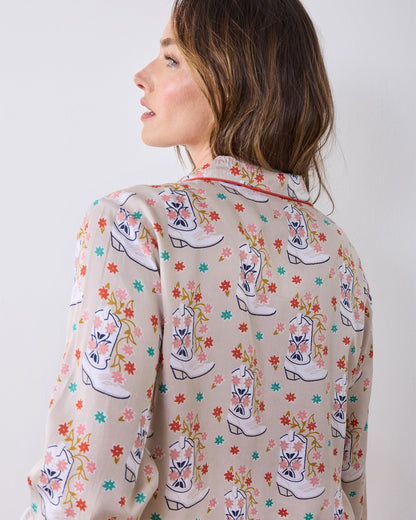 Rhinestone Cowgirl - Eco Satin Asbury Set - Desert Sand