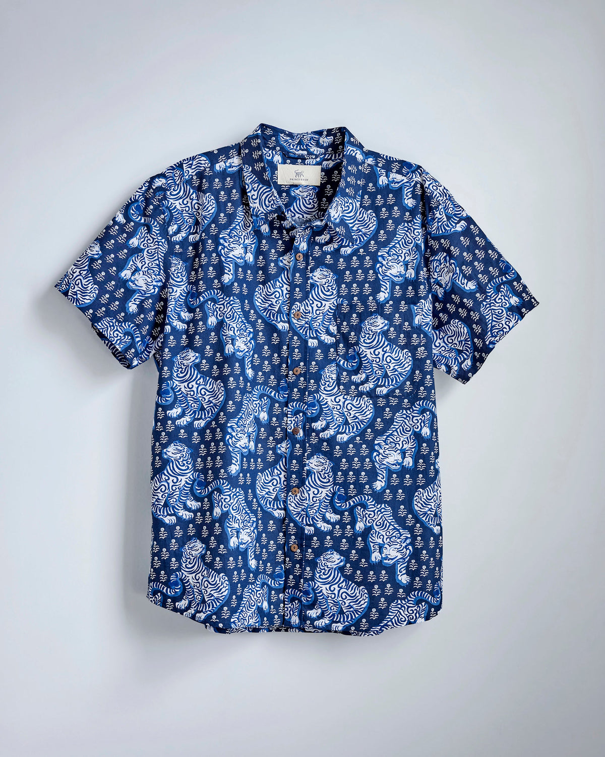 Tiger Queen - The Leo Shirt - Indigo