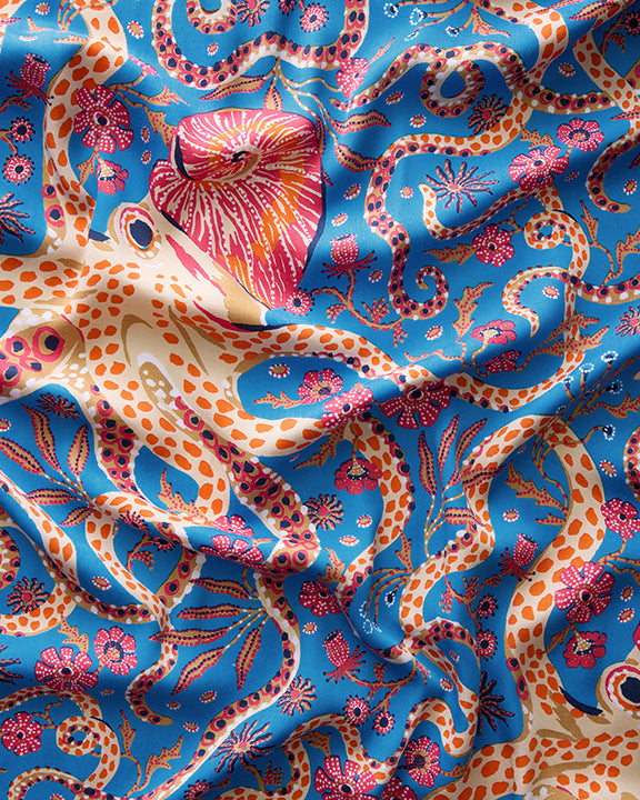 Octopus Isle - Petite Eco Satin Wildest Dreams Set - Ocean Eyes
