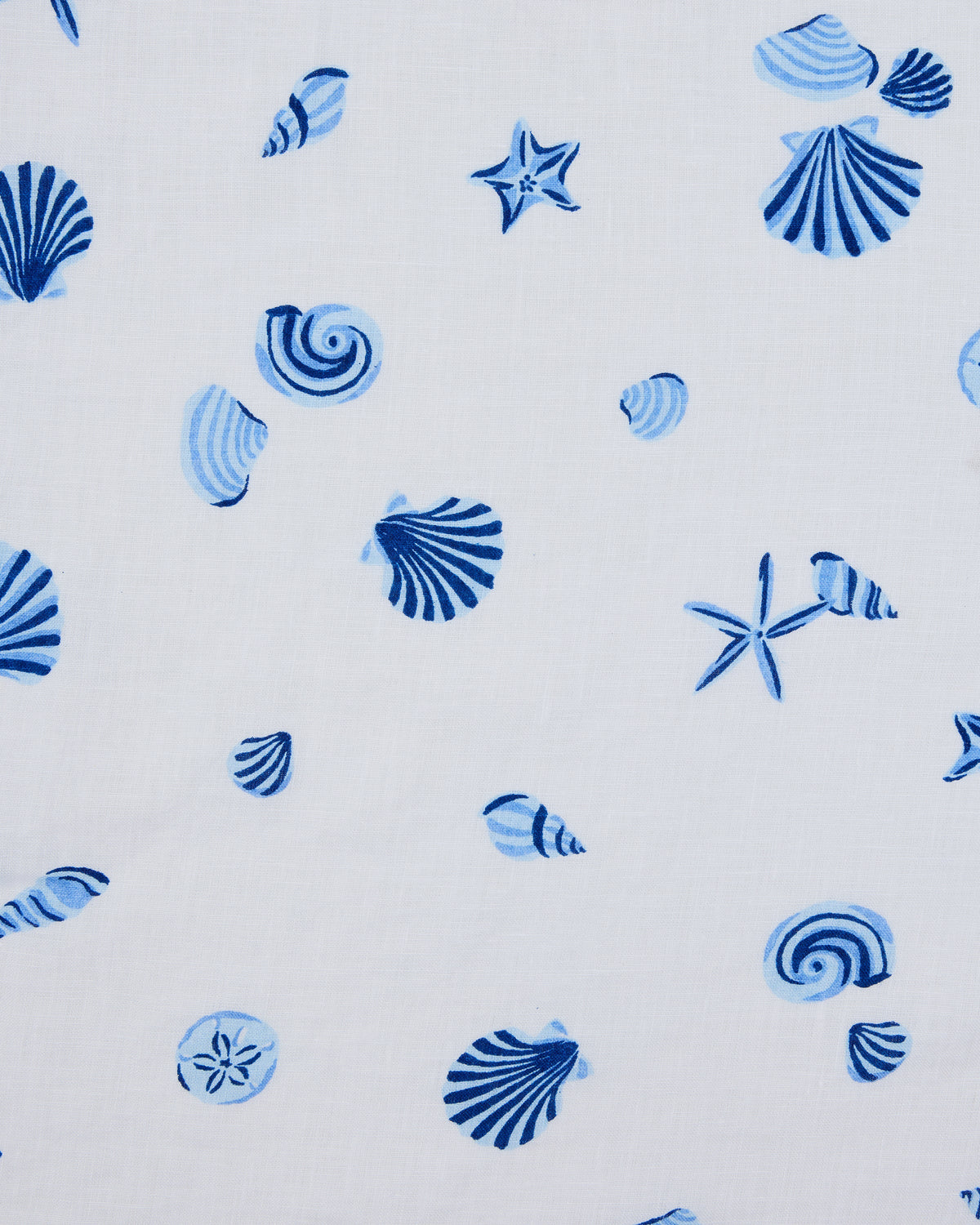 Scattered Shells - Linen Sweet Dreams Set - Blue Cloud