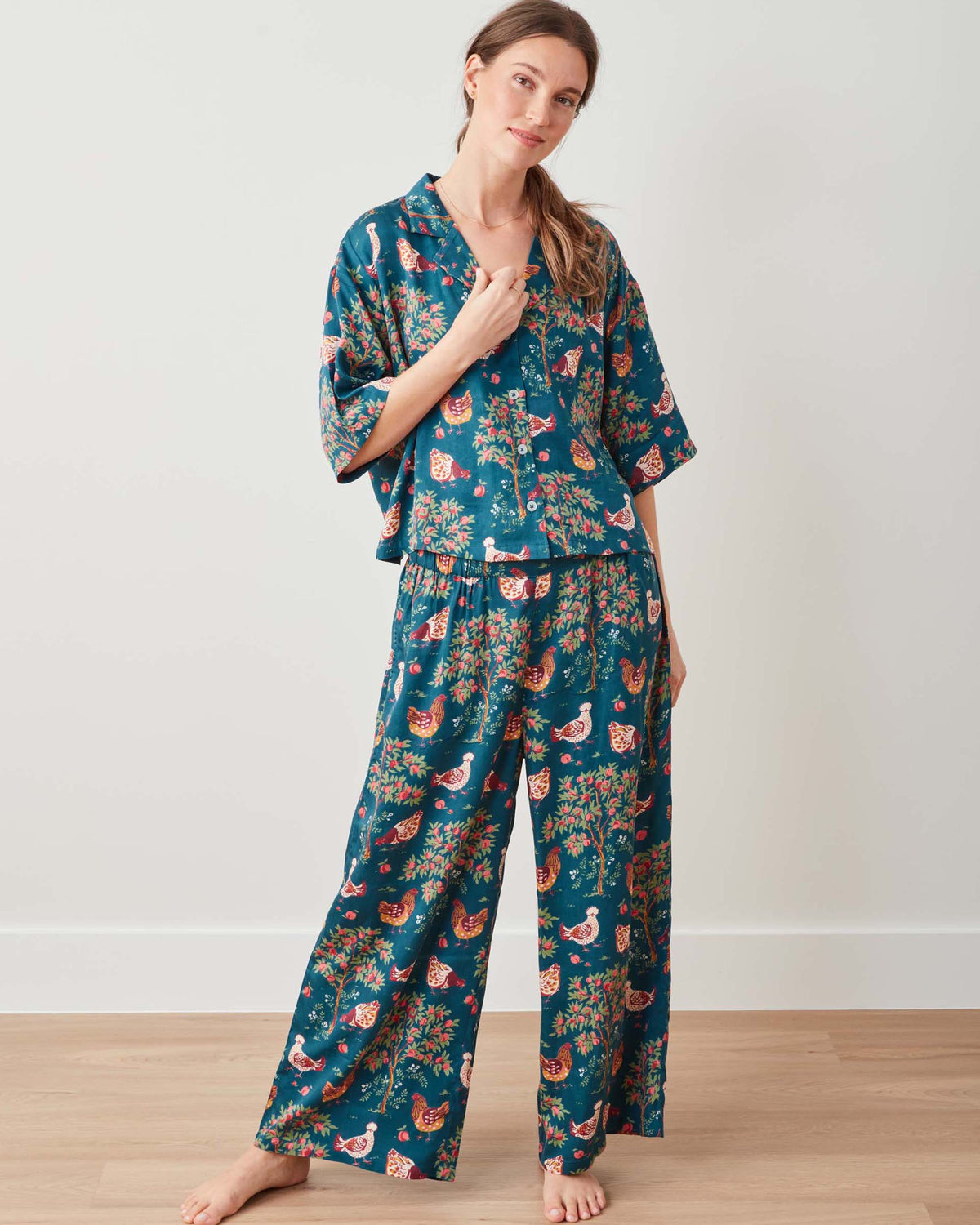 Hen House - Tall Eco Satin Wildest Dreams Set - Navy