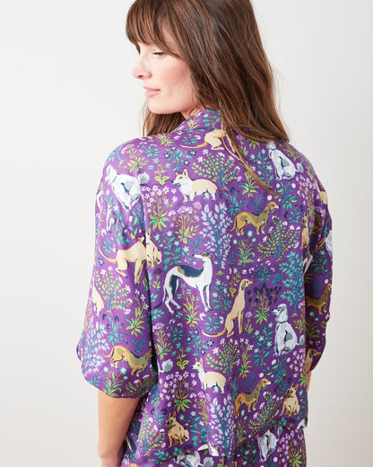 Must Love Dogs - Petite Eco Satin Wildest Dreams Set - Amethyst