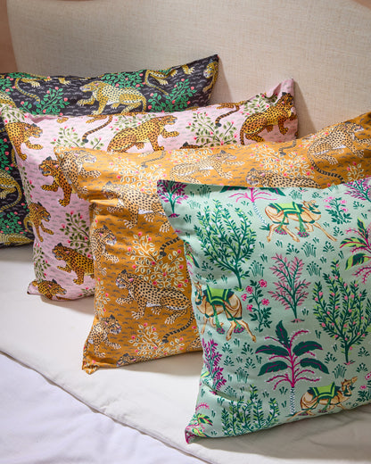 Bagheera - Eco Satin Pillowcase - Tobacco
