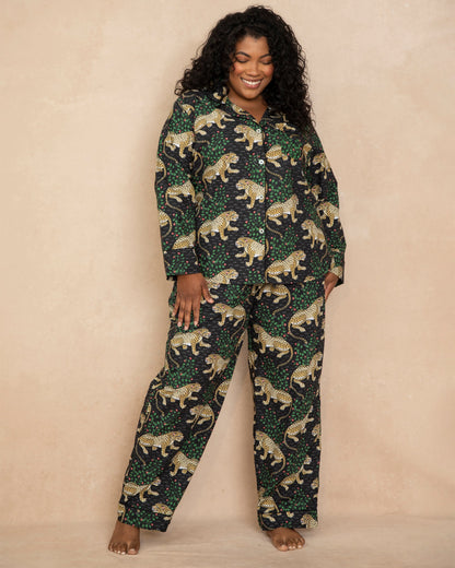 Bagheera - Petite Long PJ Set - Ink